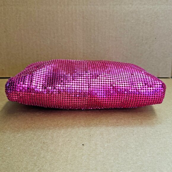 AQUA Markle Mesh Frame Shoulder Bag - Pink - New with defects - Picture 6 of 9